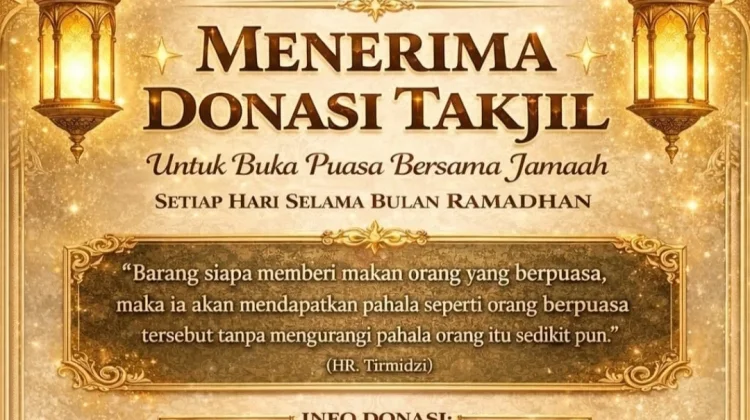 Remaja Mesjid Babussalam Sabang Buka Donasi Iftar Jama’i Ramadhan