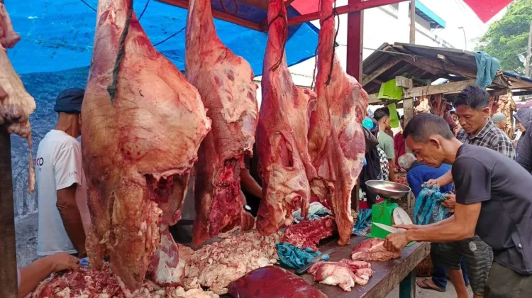Harga Daging di Sabang Bertahan Rp160 Ribu per Kilogram