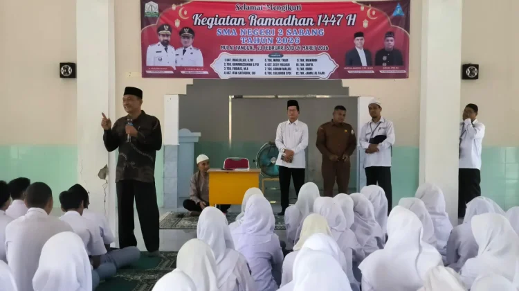 Kemenag Sabang Monitor Pembelajaran Ramadhan di SMA dan SMK