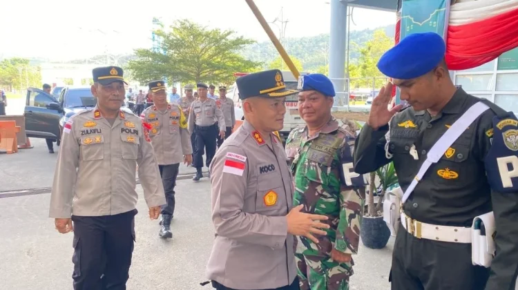 Kapolres Sabang Cek Kesiapan Pos Operasi Ketupat Seulawah