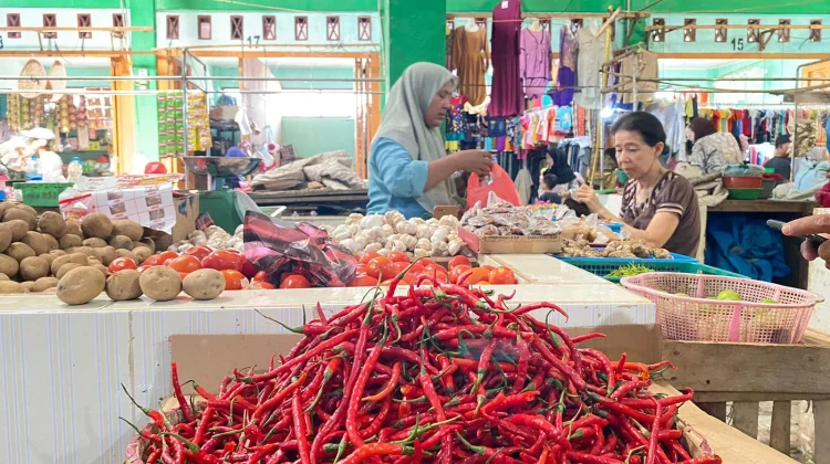 Harga Bumbu Dapur di Sabang Stabil Saat Meugang Idul Fitri 1447 H