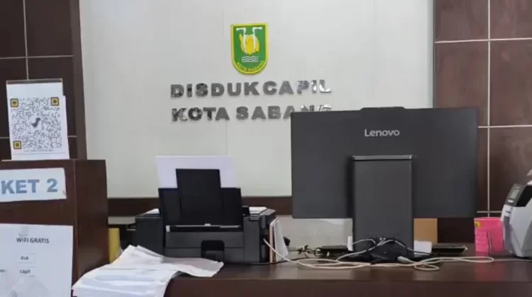Disdukcapil Sabang Terbitkan 1.111 KTP Baru Triwulan I 2026