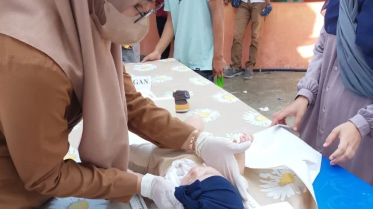 Pantau Kesehatan Ibu dan Anak, Puskesmas Sukakarya Maksimalkan Layanan Posyandu