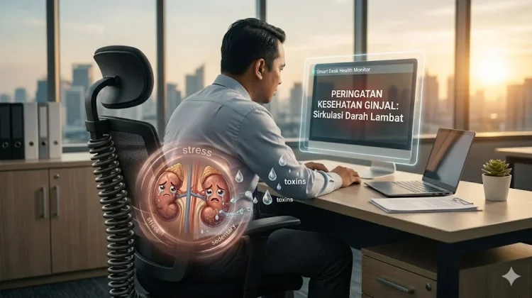 Waspada, Duduk Terlalu Lama Bisa Bikin Sakit Ginjal