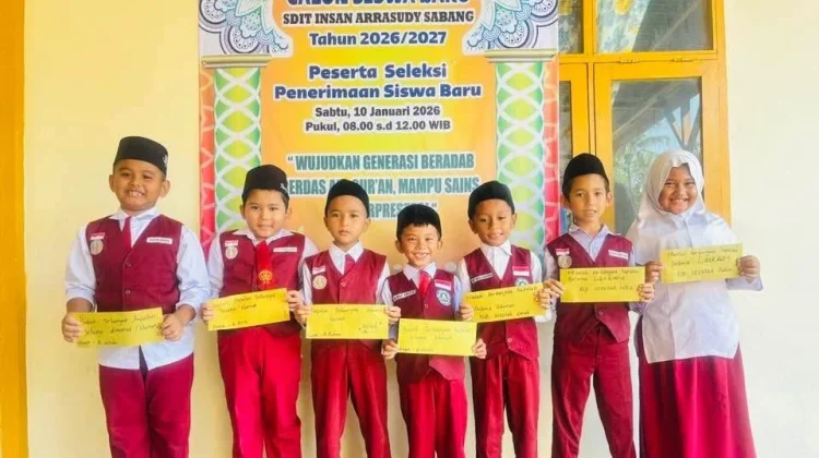 Minat Tinggi, SDIT Insan Arrasudi Sabang Siap Buka Dua Rombel