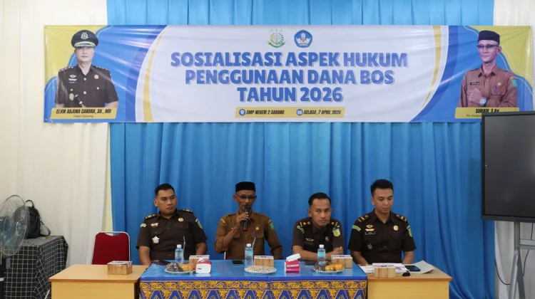 Penerangan Hukum Dana BOS, Kejari Sabang Edukasi Tenaga Pendidik