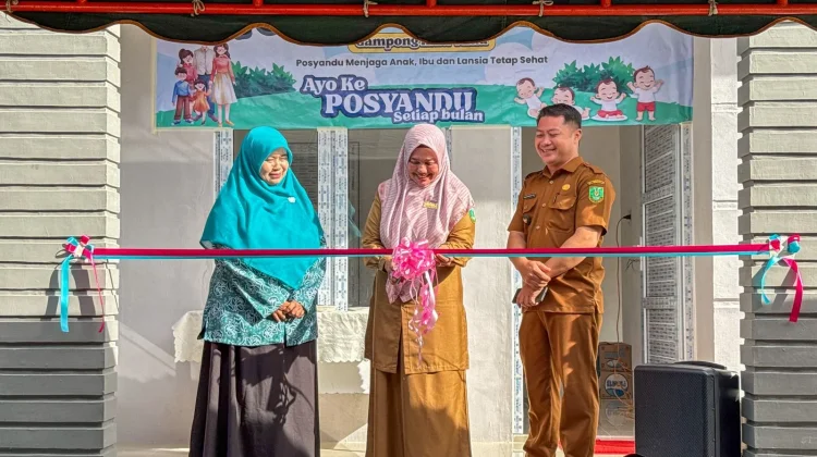Gedung Posyandu ILP Melati Kuta Timu Resmi Difungsikan