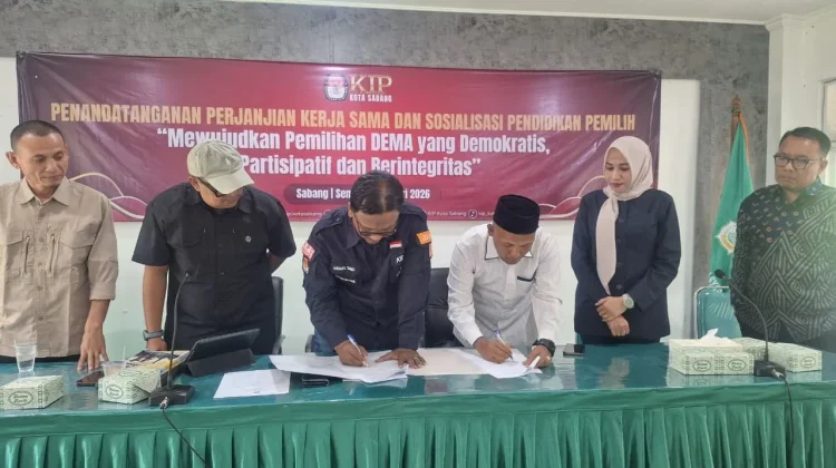 KIP Sabang Gandeng STIS Al-Aziziyah Edukasi Pemilih Mahasiswa