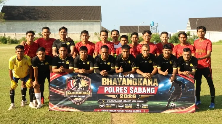 Kapolres Sabang Dorong Sportivitas lewat Liga Bhayangkara 2026