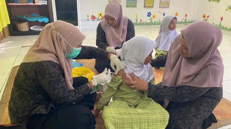 Capaian Imunisasi di Sabang Masih Rendah
