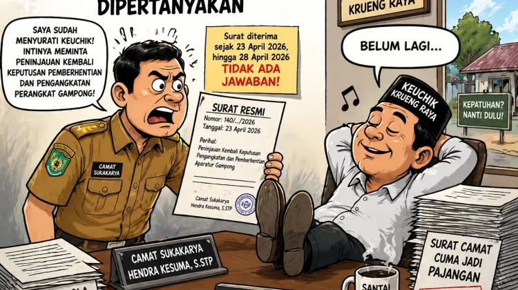 Polemik Aparatur Gampong di Sabang, Surat Camat Tak Digubris