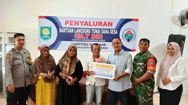 BLT Dana Desa Gampong Balohan Cair, 48 KPM Terima Bantuan Empat Bulan Sekaligus