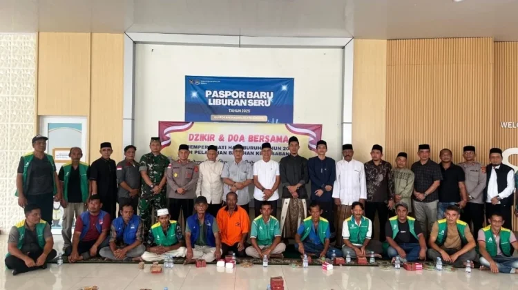 Polres Sabang Gelar Zikir Bersama Buruh Balohan Peringati May Day