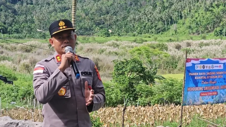 Bersama Masyarakat, Polres Sabang Genjot Swasembada Jagung, Lahan Capai 7,4 Ha