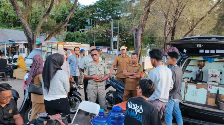 Satpol PP Sabang Tertibkan PK5 Demi Jaga Ketertiban Kota