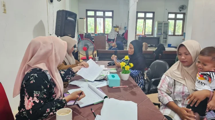 Gampong Balohan Salurkan Rp64juta Bantuan Subsidi Gas Untuk Warga Kurang Mampu