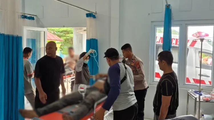 Dua Orang Luka Berat dalam Laka Beruntun Tiga Sepeda Motor di Iboih