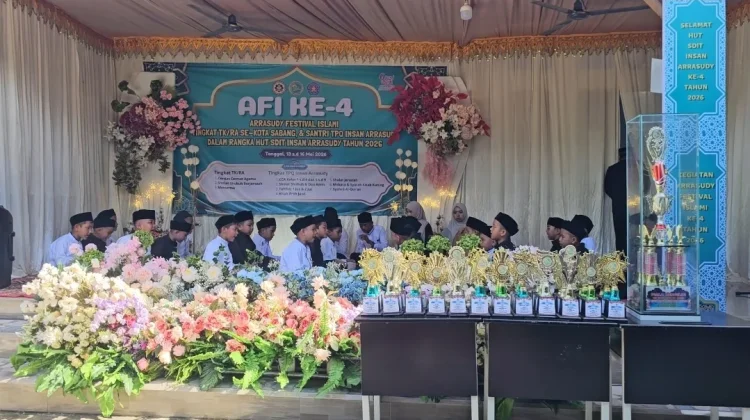 AFI 4 SDIT Insan Arrasudi Sabang Libatkan Ratusan Siswa