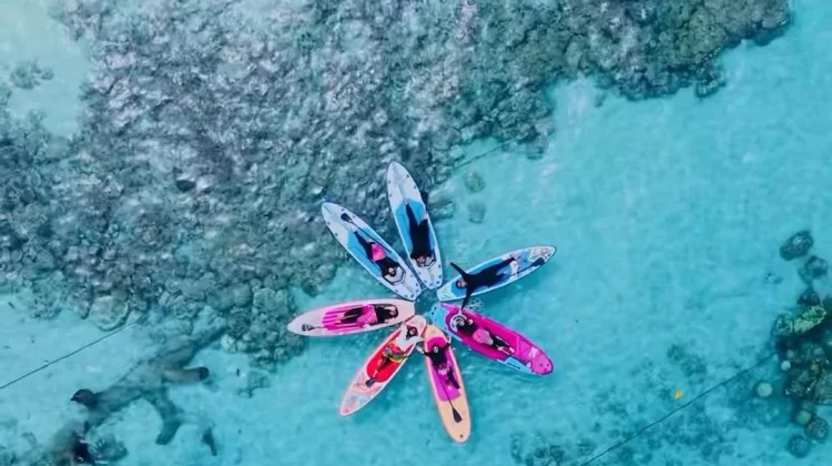 Paddle Board Viral di Sabang, Pesanan Wisatawan Membludak