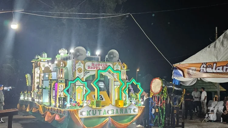 Pawai Takbir Idul Adha di Sabang Diikuti Puluhan Peserta