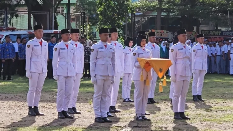 Tugas Terakhir Pengibar Bendera Jadi Momentum Berharga Paskibraka 2025
