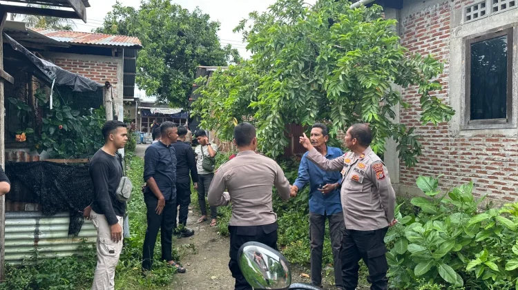 Angin Kencang Rusak Rumah Warga di Gampong Cot Bau Kota Sabang