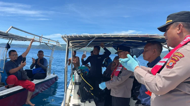 Kolaborasi Polres dan Warga Jaga Kelestarian Laut Wisata Sabang