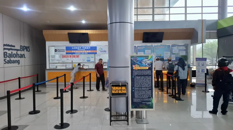Alur Check-In Kendaraan dan Pejalan Kaki di Pelabuhan Balohan Bakal Dipisahkan