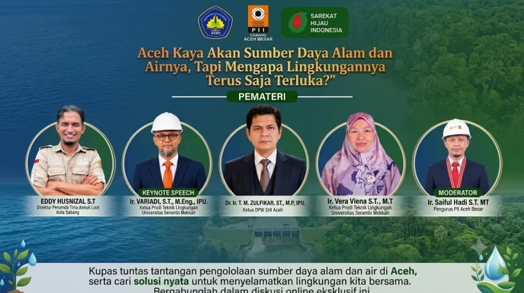 Forum Lintas Sektor Dorong Langkah Nyata Selamatkan Lingkungan Aceh