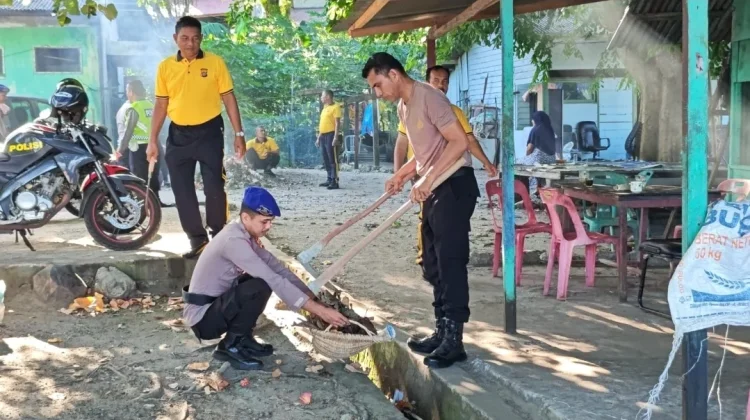 Polres Sabang Gelar Gerakan Indonesia ASRI Sambut Hari Bhayangkara