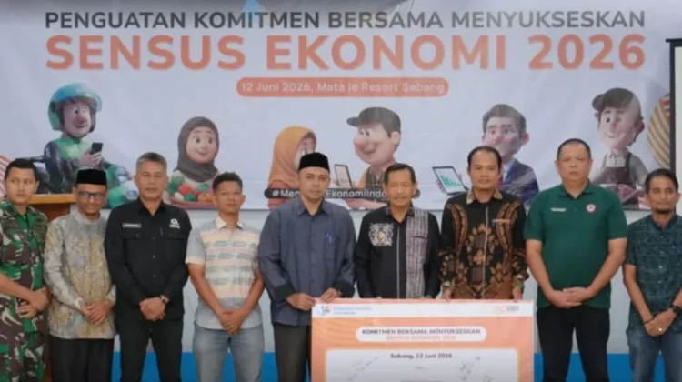 Pemko Sabang Ajak Seluruh Elemen Dukung Sukses Sensus Ekonomi 2026
