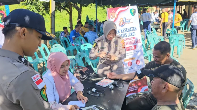 Meriahkan HUT Bhayangkara, Dokes Polres Sabang Siapkan Layanan Kesehatan Gratis