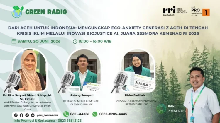 USK: Eco Anxiety akibat Krisis Iklim Perlu Jadi Perhatian Serius