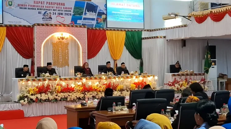 HUT ke 61 Kota Sabang, DPRK Ajak Masyarakat Semangat Membangun Daerah