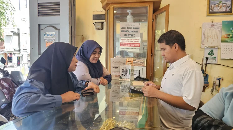 Harga Emas di Sabang Turun