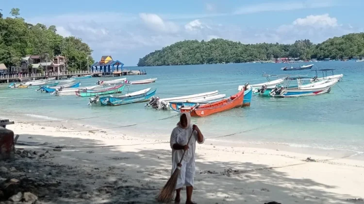 DLHK Sabang Intensif Jaga Kebersihan Destinasi Wisata Selama Libur Panjang