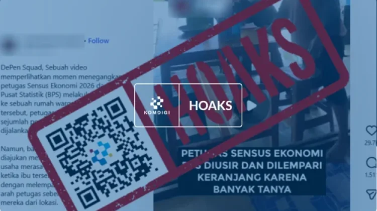 Cek Fakta: Video Ibu Marah dan Lempar Keranjang ke Petugas Sensus Ekonomi