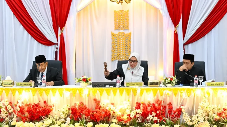 DPRK Sabang Gelar Paripurna Pembahasan LPJ APBK 2025