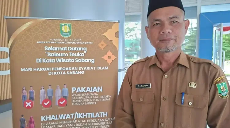 Dinas Syariat Islam Sabang Imbau Wisatawan Kenakan Busana Sesuai Syariat