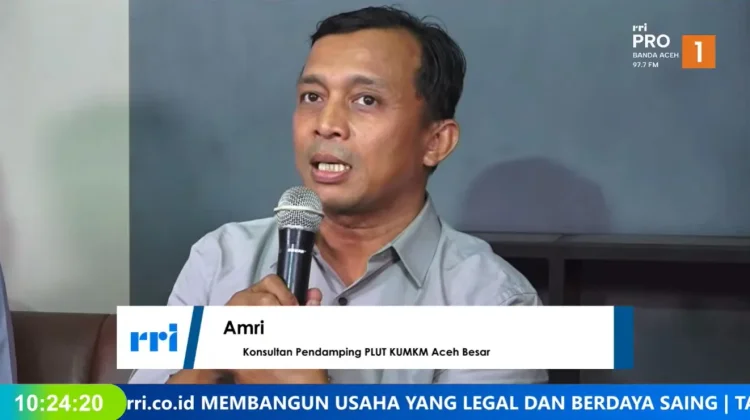 PLUT Aceh Besar Bantu UMKM Urus Legalitas