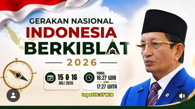 Rashdul Qiblah 2026, Kemenag ajak Umat Islam Cek Arah Kiblat