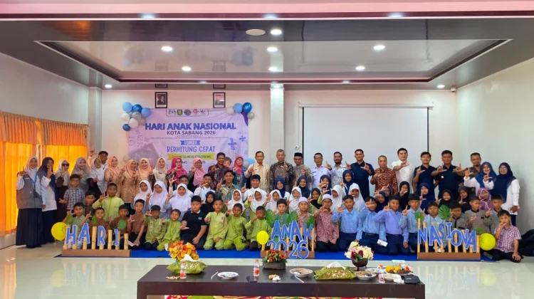 Hari Anak Nasional 2026, Pemko Sabang Perkuat Komitmen Wujudkan Kota Ramah Anak