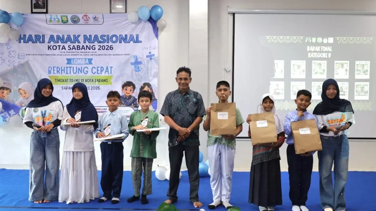 Puluhan Siswa SD/MI Meriahkan Lomba Berhitung Cepat HAN 2026