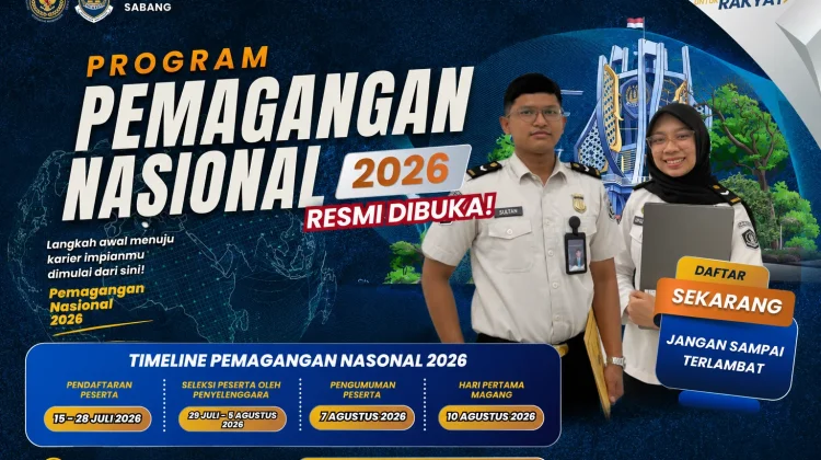 Program Magang Nasional 2026 Dibuka, Imigrasi Sabang Ajak Mahasiswa Daftar