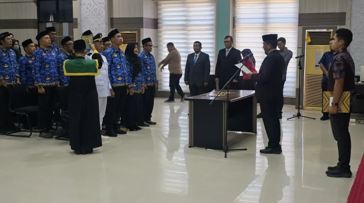 Pemko Sabang Lantik 16 Pejabat Baru