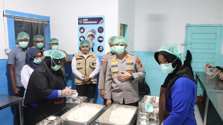 Kapolres Sabang Awasi Standar Keamanan Pangan di Dapur SPPG MBG