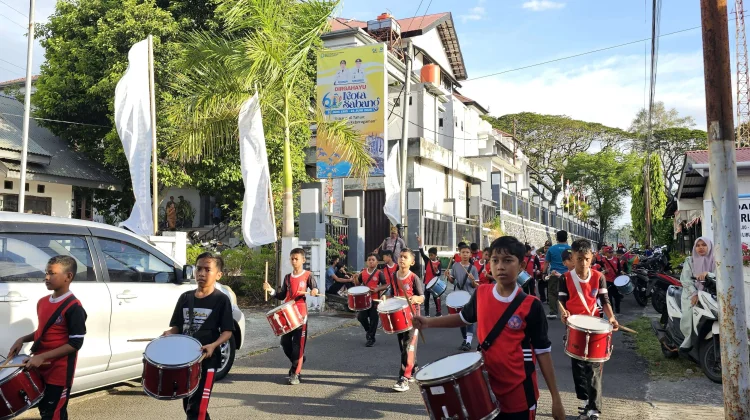 Sekolah di Sabang Matangkan Persiapan Sambut Lomba HUT RI Ke-81