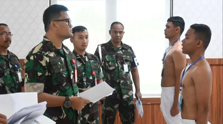 Pantukhir Casis Bintara TNI AU di Sabang Tekankan Seleksi Transparan