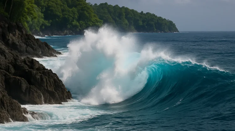 Gelombang Laut Capai Empat Meter, Nelayan Diminta Waspada