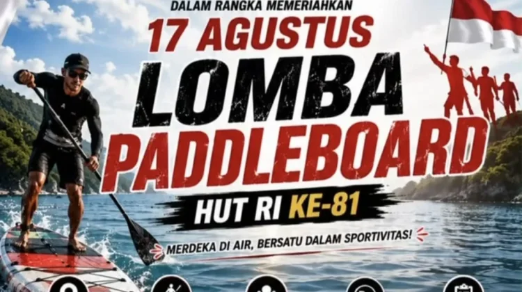 Lomba Paddleboard Meriahkan HUT RI ke-81 di Iboih